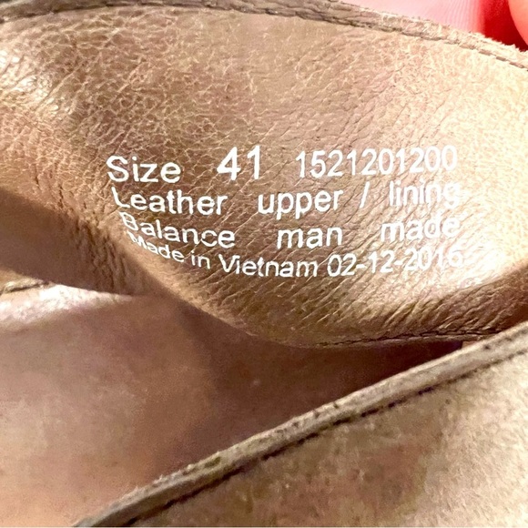 Dansko Women’s Sharla Tan Slingback Wedge Sandal Size 41 EU 10.5 US preppy comfy - Picture 9 of 9